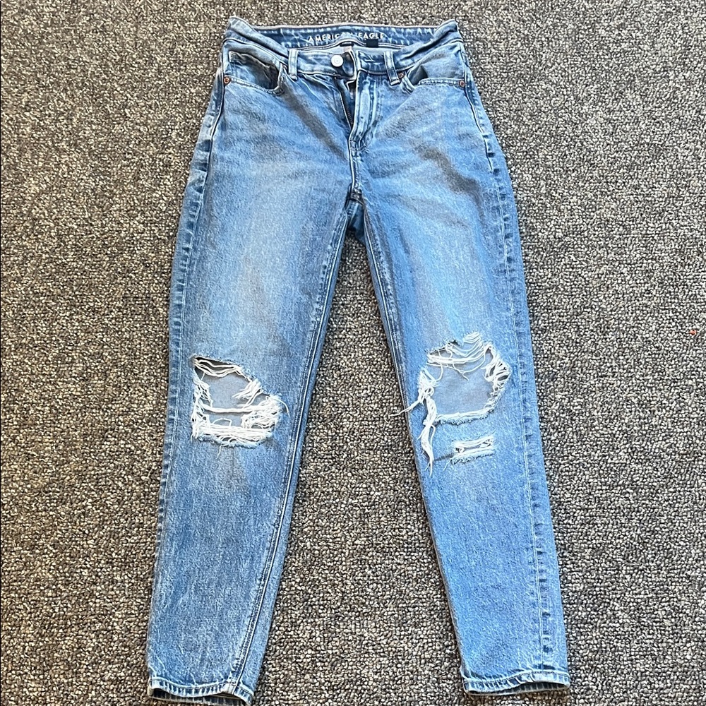 American Eagle Blue Strigid Jeans